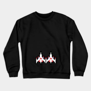 Galaga Duel Fighters Crewneck Sweatshirt